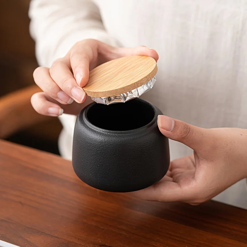 13-Piece Ceramic Kung Fu Tea Set – Portable Tea Service