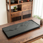 Natural Wujin Stone Tea Tray