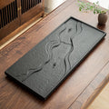 Natural Wujin Stone Tea Tray